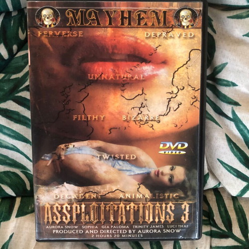 Mayhem DVD movie like new, subtitles, adult content