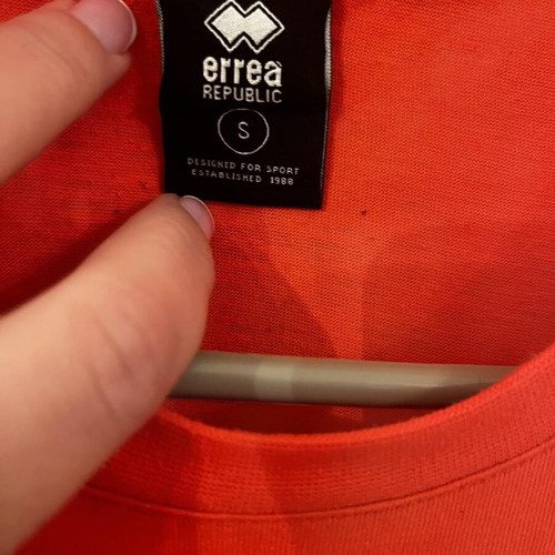 Errea sports shirt size small like new