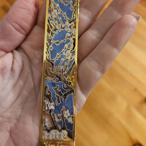 Metal bookmark unused