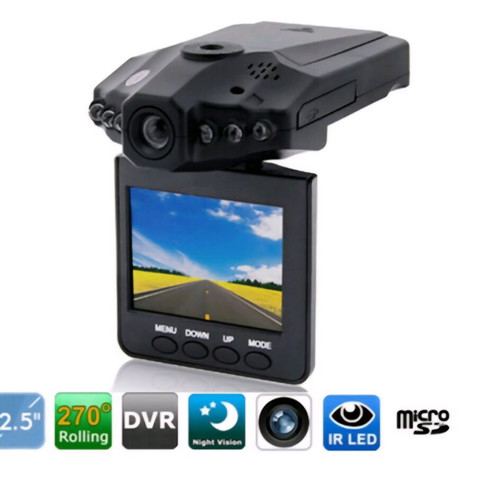 Dashcam HDDVR Quintezz car recorder like new without mount
