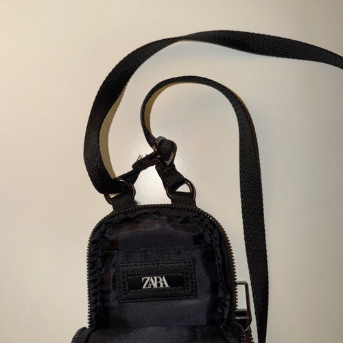 Zara Mini Crossbody Shoulder Bag New Black Unisex