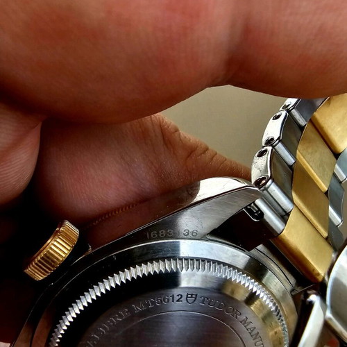 Tudor Black Bay Date M79733N 18k Gold and Steel Like New