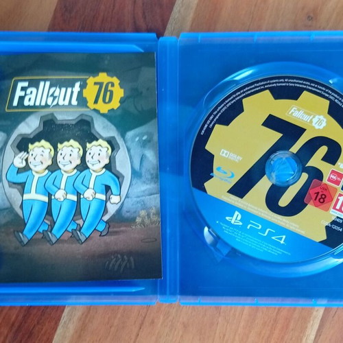 Fallout 76 PS4 game used, 2018 Bethesda
