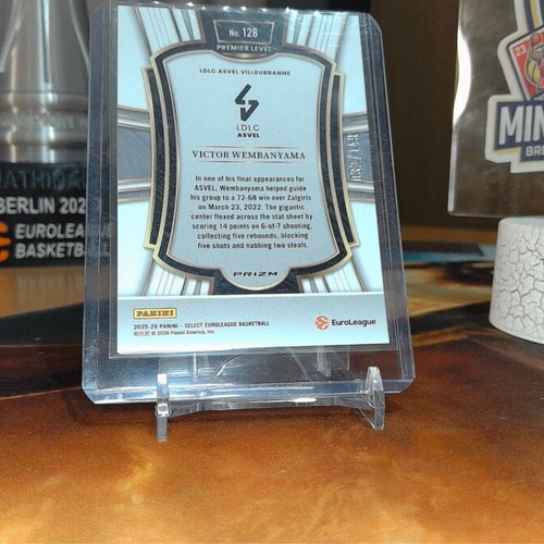 Victor Wembanyama Ultimate ASVEL EuroLeague Rookie Collection Lot 10 Cards like new