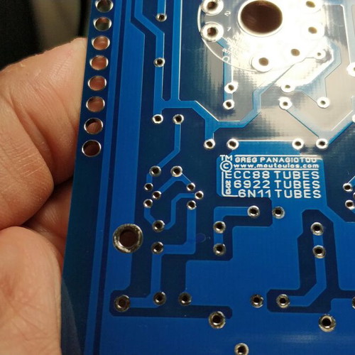 Tube Audio Stereo PreAmplifier MFX10D PCB new