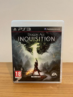 Dragon Age Inquisition PS3 game used, complete with case and booklet