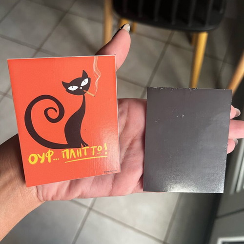 Magnet with cat design like new