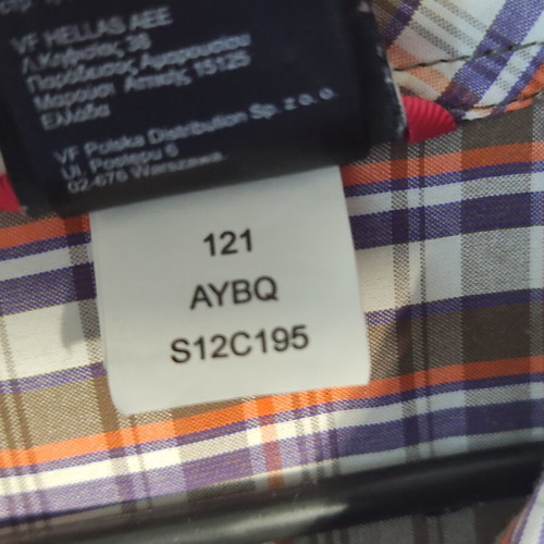 The North Face men's plaid short sleeve shirt size S like new