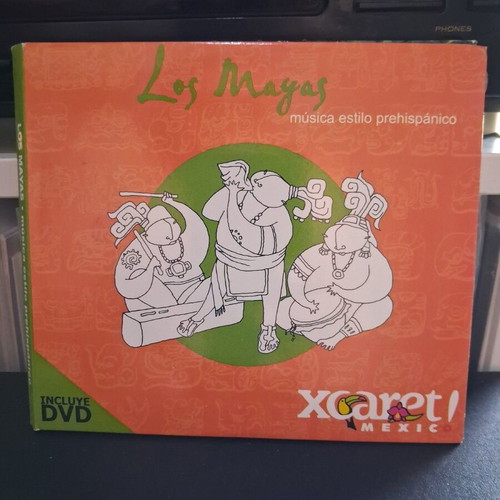 Los Mayas Música Estilo Prehispánico CD and DVD used, traditional