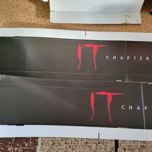 IT 2 Cardboard Poster like new, extremely rare