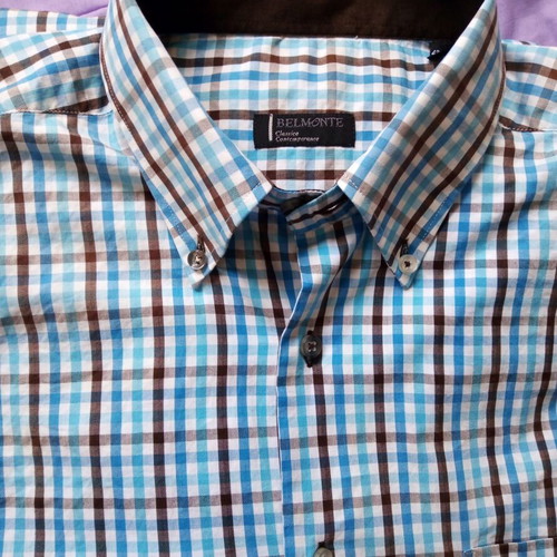 Belmonte checked shirt XL cotton like new