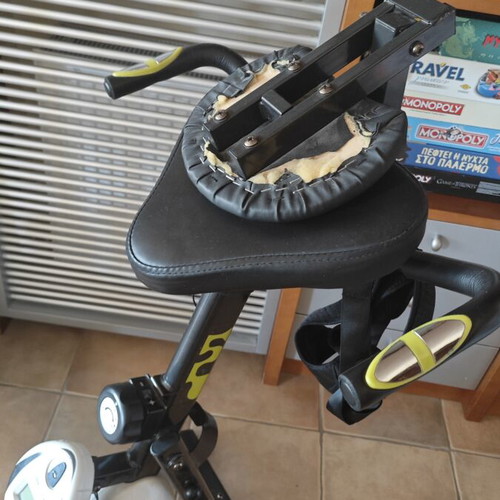 Movifitness MF-620 X-Compact exercise bike used, foldable magnetic resistance
