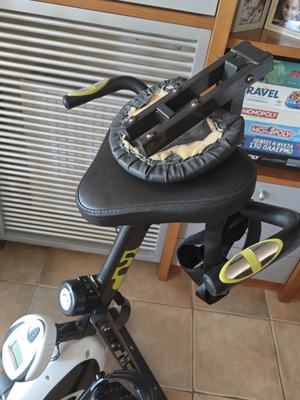 Movifitness MF-620 X-Compact exercise bike used, foldable magnetic resistance