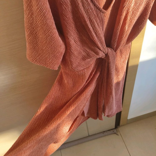 Pull & Bear dress medium like new, crinkled fabric