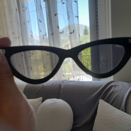Tiwi sunglasses used, mirror lenses, black