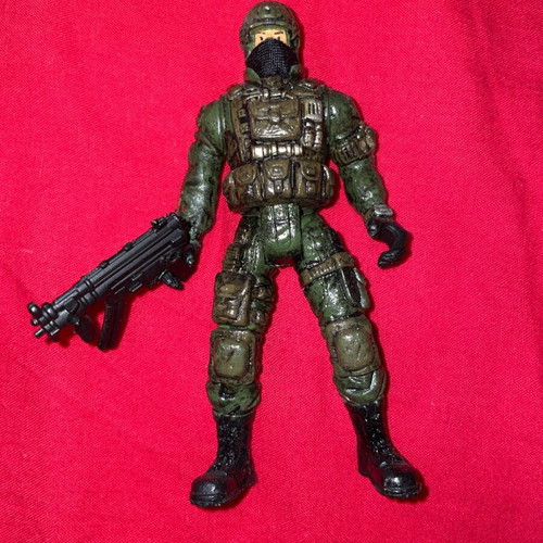 Soldier figure custom paint used, 10cm