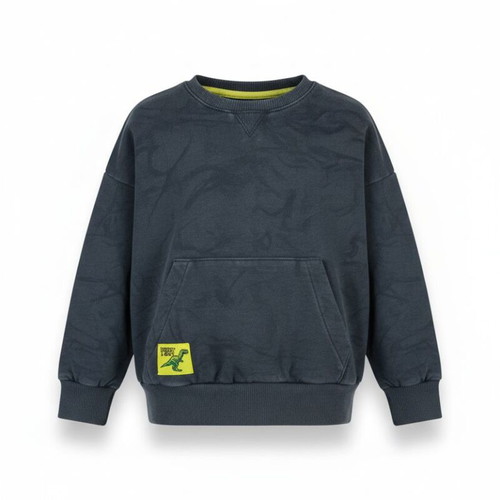 Sweatshirt 100% cotton with dinosaurs like new, size 3 years