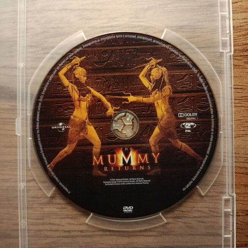 The Mummy Trilogy DVD with Greek subtitles