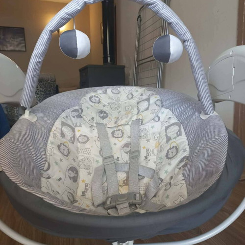 Graco Glider Lite electric baby swing like new
