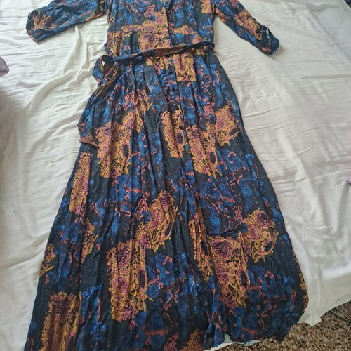 Ale long dress multicolored like new, size XL