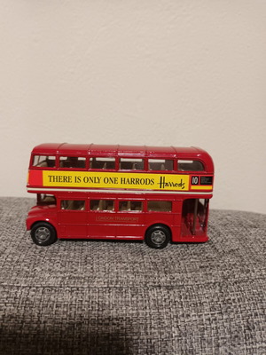 Συλλεκτικό μεταλλικό λεωφορείο Harrods London Transport σαν καινούργιο