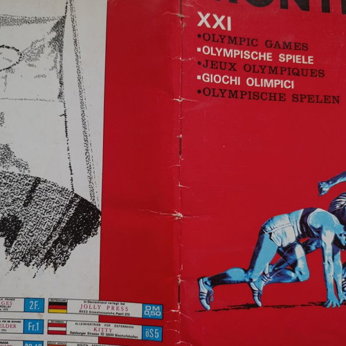 Panini album Montreal 76 Olympic Games