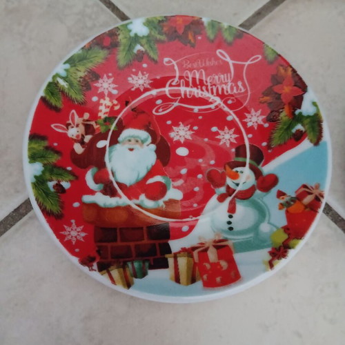 Christmas cup set used, in good condition