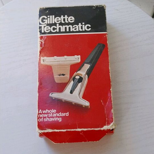 Gillette retro razor used