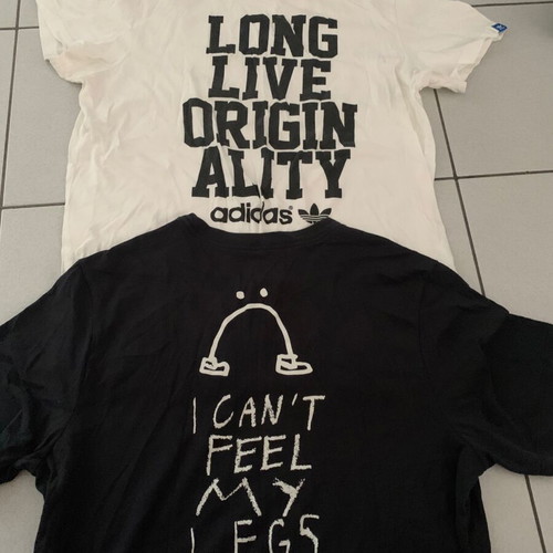 Adidas and Nike T-shirts Large with Replay watch like new