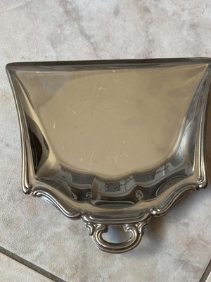 Vintage metal dustpan Rostfrei Palamidis used