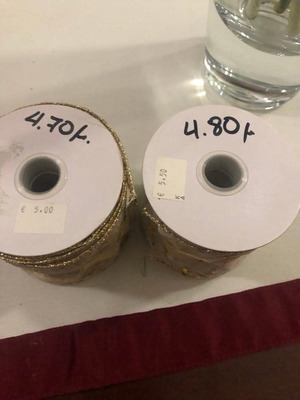 Ribbons used