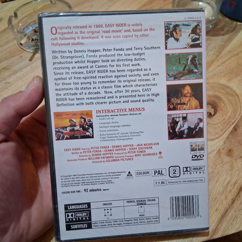 Easy Rider DVD new with Greek subtitles