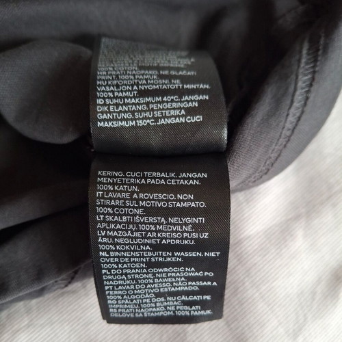 Lion King κοντομάνικη μπλούζα H&M μαύρη μεταχειρισμένη, μέγεθος 116 cm