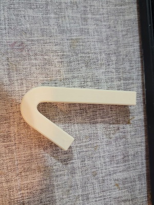 3D Printed PETG Hook new, durable and practical