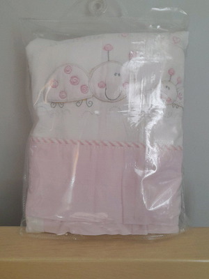 Baby crib sheet set 120×160 cm like new, Palamaiki cotton