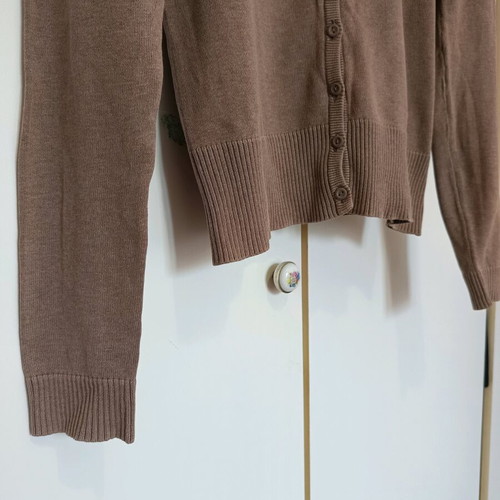 H&M beige long-sleeve cardigan like new