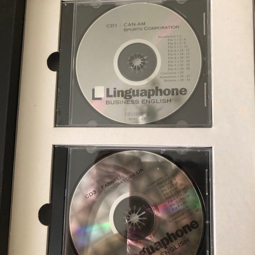 Linguaphone Business English Books new, professional level