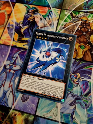 Number 18: Heraldry Patriarch Yu-Gi-Oh! card OP28