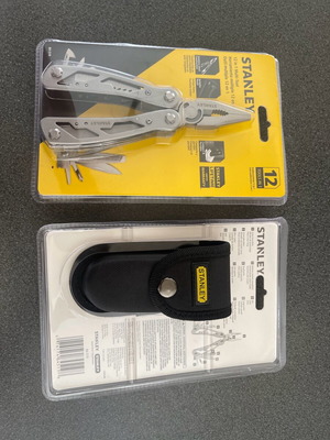 Stanley multitool new, steel 12-in-1 with pouch