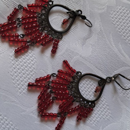 Boho earrings like new