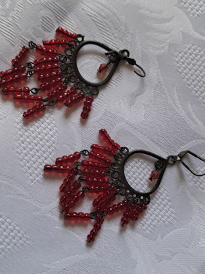 Boho earrings like new