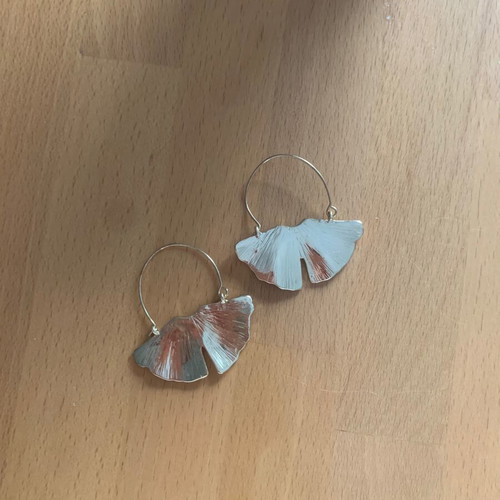 Gold-plated earrings new
