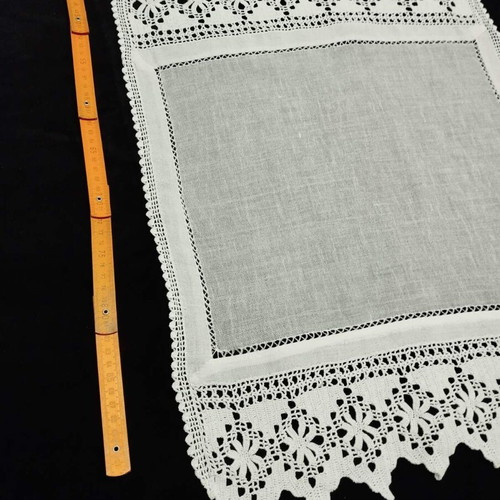 Handmade crochet embroidery like new