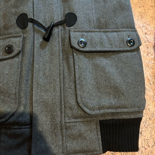 Montgomery wool jacket Pull & Bear like new, gray and black
