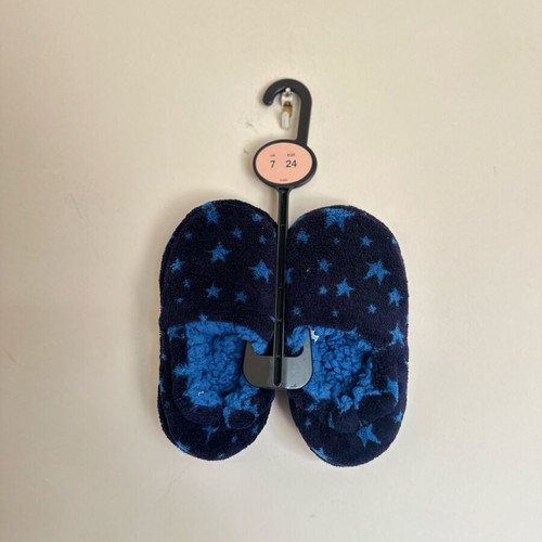 Marks and Spencer Kids' Slippers Size 24 New, Blue