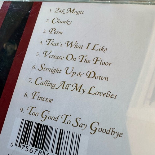 Bruno Mars Discography 4 CD like new