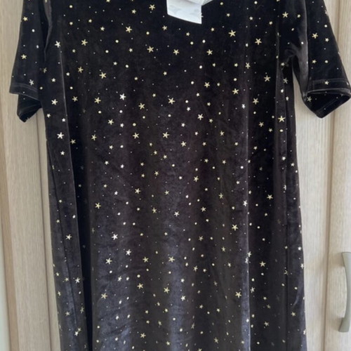 Alouette dress new 12 years black velvet