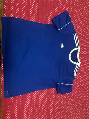 Μπλούζα Adidas 2XL μπλε ηλεκτρικ σαν καινούργιο