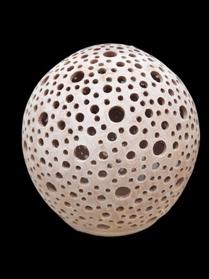 Ceramic handmade table lamp 30 centimeters new