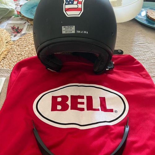Bell helmet Small jet open low profile Japanese style like new